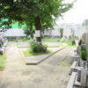 尼崎市梶ヶ島墓園の墓地内写真