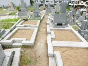 尼崎市にあるお墓、霊園墓地、食満墓地