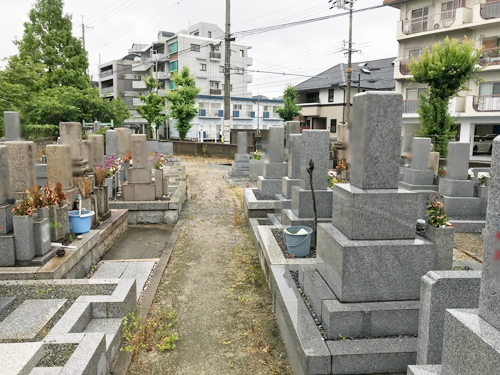 尼崎市にあるお墓、霊園墓地、生津墓地