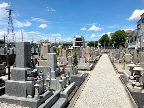 尼崎市にあるお墓、霊園墓地、猪名寺共同墓地