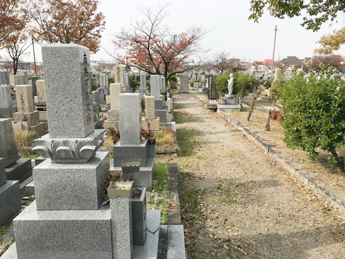 尼崎市にあるお墓、霊園墓地、小中島弥生ヶ丘墓地