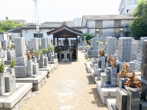 尼崎市にあるお墓、霊園墓地、上坂部共同墓地