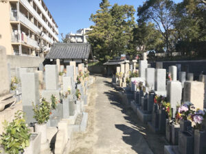 尼崎市にあるお墓、霊園墓地、田能墓地