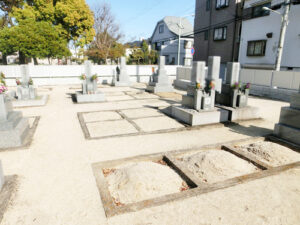 尼崎市にあるお墓、霊園墓地、西武庫墓地